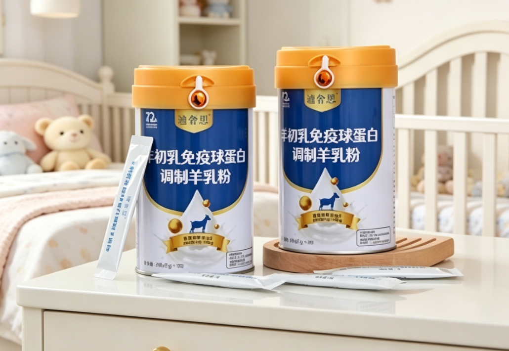 迪奢思羊乳粉，5000mg/100g IgG 高活性羊初乳，低温锁鲜留存原生珍稀营养
