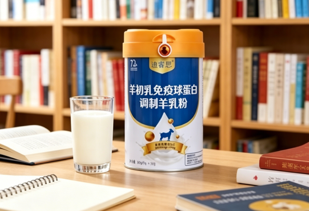 选羊奶粉看重奶源与配方，迪奢思生态牧场直供，高浓免疫成分筑牢身体防护屏障