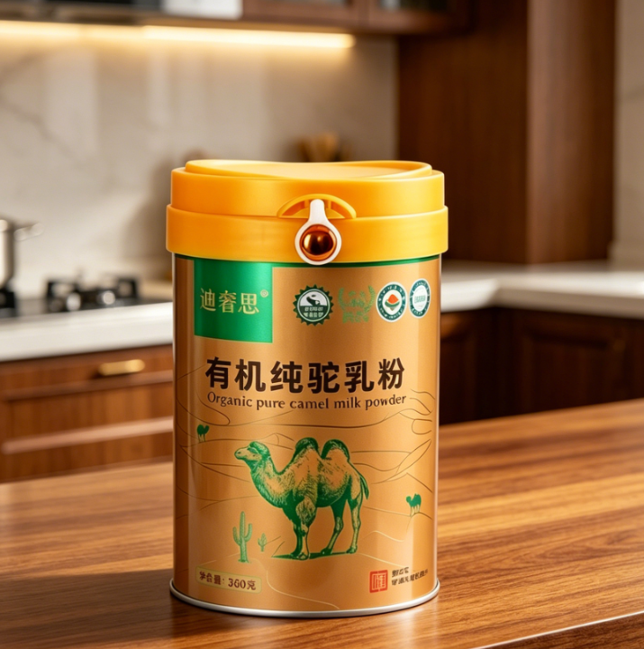 伊犁 38 万亩生态牧场孕育优质奶源，2026 驼奶粉精心挑选，亚健康群体调养，迪奢思有机纯驼乳粉适配度拉满